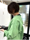 ［Ocean Hair&Life 水田］20代30代オススメ☆ひし形ショートボブ