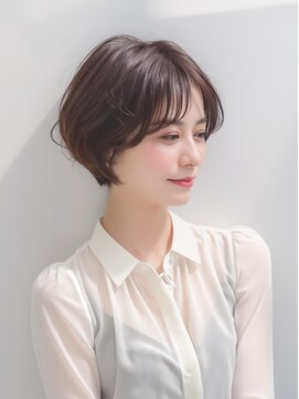 ハヌル(Haneul) 巣鴨/巣鴨美容室/髪質改善/白髪染め/韓国風/ショートボブ