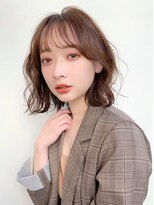 ロンド ロワール 門前仲町(Lond Loire)&nbsp;ボブショートボブ縮毛矯正ベージュグレージュ門前仲町