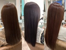 ダメージレスな酸性ストレートパーマ