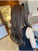 ゆるふわ巻き×アッシュベージュ