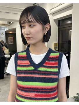 グリーン 高田馬場(green) 【SANA】顎ラインミニボブ