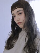 アンドエガオ いわき(&egao)&nbsp;眉上バング×スモーキーアッシュ