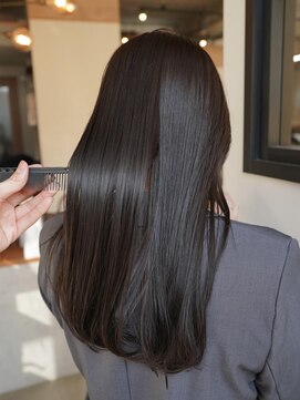 オルセン(OLSEN) グレージュ/グレー/ベージュ/透明感カラー/透け感/スモーキー