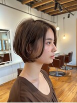 アンサ 伏見桃山店(ANSA)&nbsp;大人上品なコンパクトショートボブ