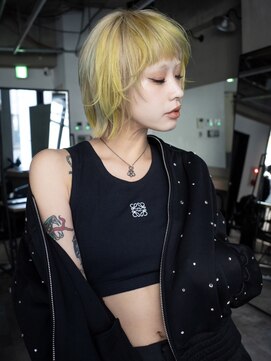 ギークス(GEEKS) 【GEEKS渋谷】レイヤーボブ/デザインカラー/ミックスカラー/小顔