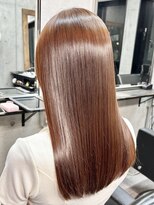 ラス トーキョー(LAS TOKYO)&nbsp;髪質改善/縮毛矯正/酸性ストレート/ピンクベージュ