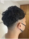 S'レイヤー（マッシュ×ツーブロック×刈り上げ）