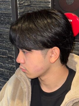 ヒロギンザバーバーショップ 大宮店(HIRO GINZA BARBER SHOP) 毛流れセンターパート