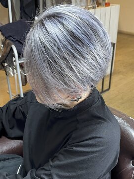 ブレイズヘアー(BLAZEhair) 【白髪同化】脱白髪染めホワイトバレイヤージュブリーチ３回