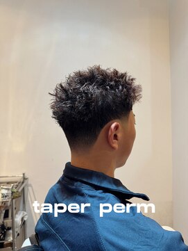 スタッグバーバー(STAG BARBER) taper fade