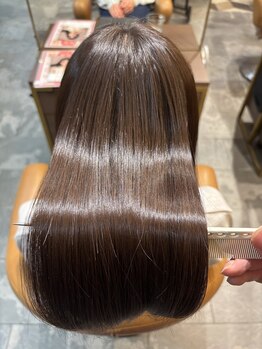 アース コアフュール ボーテ 藤枝店(EARTH coiffure beaute)の写真/矯正で二度とダメージしたくない貴方様へ。