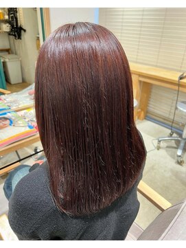 ラピスタ 池袋(Lapista) 韓国ヘアハッシュカットダブルハイライトカラー【Lapista池袋】