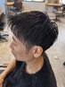 【川田指名】メンズカット＋眉カット＋炭酸シャンプー＋頭皮ケア