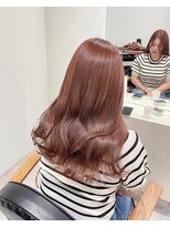 ソヨン 心斎橋店(SOYON)&nbsp;ブリーチなしピンクベージュ♪