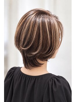 アグリー コーリング (AGREE ～calｌing～)の写真/大人のショートヘアは《AGREE》にお任せ☆骨格に合わせてどこから見ても綺麗なバランスに◎