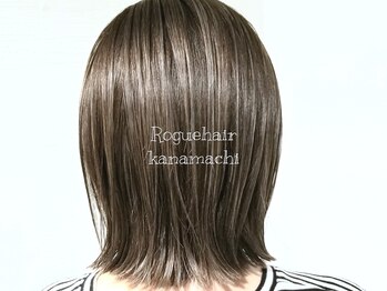 ローグ ヘアー 金町店(Rogue HAIR)の写真/【白髪馴染ませカラー&白髪ぼかしポイントハイライト】気になり始めの白髪もお洒落カラーでしっかりカバー!