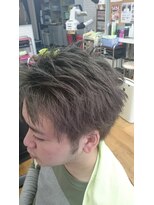 美容室ピュア&nbsp;アゲバングベリーショート&2ブロック