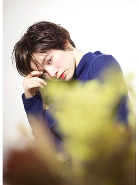 レンジシ オモテサンドウ(RENJISHI omotesando) くせ毛風無造作マッシュショート