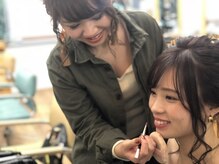 【女性スタイリストのみ在籍♪】初めての美容室は緊張するなぁと思いの方も、是非一度お越しください☆