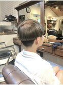 マッシュ×ツーブロック