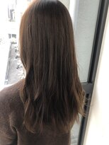 ヘアーアンドメイク ルシア 梅田茶屋町店(hair and make lucia) オレンジブラウン