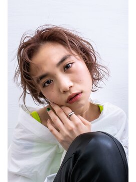 アンジェリカ 難波店(ANGELICA) ANGELICA グロッシーレイヤーボブ