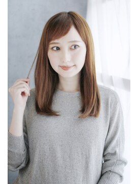 シュシュット(chouchoute) 小顔セミウェットウェーブハイライトカラー美髪オリーブカラー88