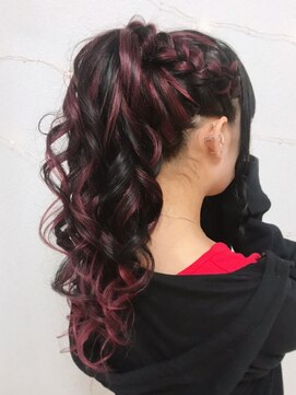 ジャルダンドフルー(Jardin de fleurs) あみこみハイポイントポニー