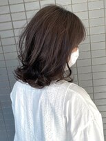 グラッシー センター北店(GLASSI)&nbsp;イメチェン★くびれミディ★ディープブルーラベンダー★髪質改善