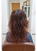 スパイラルパーマ&カラー