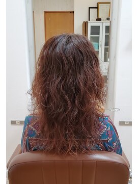 ヘアーアンドメイク ペリドット(hair&make Peridot) スパイラルパーマ&カラー