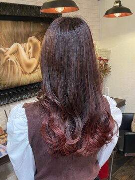 ボアップ 松山店(boappu) #グラデーション#ラベンダーピンク