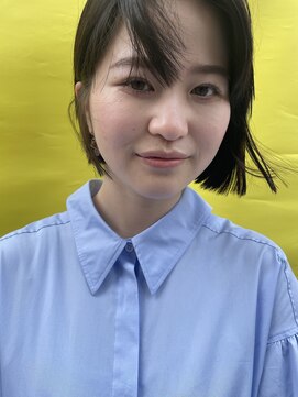 リル(Lilu) 2021／パラパラパッツンボブのお客様　クロカワケンタ