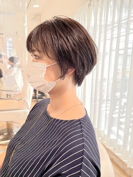 ネオリーブ チロル 横浜西口店(Neolive CiroL.) 20代30代40代　丸み　マッシュショート　横浜