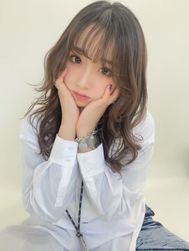 ルービック 豊中(Rubik's) ぬーんちゃんウルフ/アッシュベージュ/韓国巻き