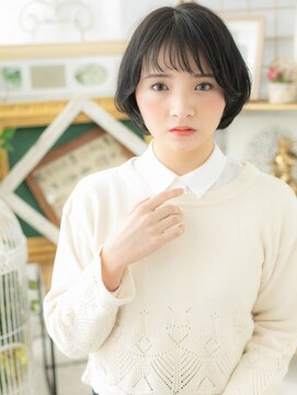 カバーヘア ブリス 戸田公園西口店(COVER HAIR bliss) ナチュラルアッシュマッシュショートボブa戸田公園20代30代40代