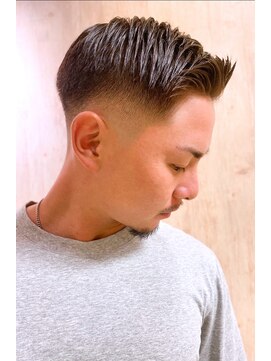 タカギ(TAKAGI) フェードカットツーブロックサイドパートビジネスショート45