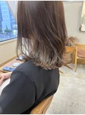 《花屋併設》インナーカラー/ロブヘア/透け感@20代30代40代
