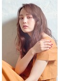 ペールベージュセクションカラーグラデーションカラー外ハネボブ
