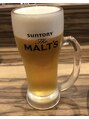 ルナ 深沢店(LUNA) やっぱビールかなぁ…