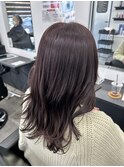 『stylist渡邊』脱白髪染めパープルブラック