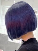 ブルーバイオレット[新宿駅/フェミニン/モード/ダークアッシュ]