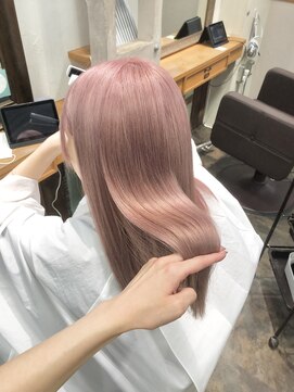 ロア 福岡天神本店(LORE) ペールピンク◎natsu