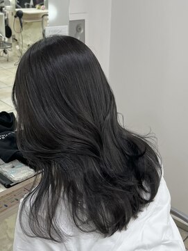 ユーフォリア 池袋東口駅前店(Euphoria) 【Euphoria MITSUKI】毛先はぷつんとカット×透け感グレージュ