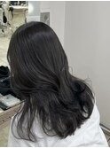 【Euphoria MITSUKI】毛先はぷつんとカット×透け感グレージュ