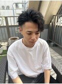 波巻きツイスパハーフバック　福岡メンズパーマ