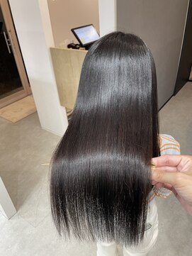 ラナ(Lana) 【Lana】ダークグレージュ 艶髪 髪質改善カラー