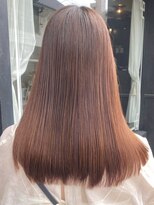 カムジーヘッドカミノウラ(COMEGHEAD KAMINOURA)&nbsp;ダブルカラーピンクカラーインナーカラーベージュカラーブリーチ