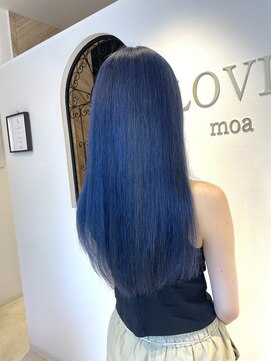 ラビスモア(Lovis moa) 切りっぱなしボブ/ピンクブラウン/エアリーロング/美髪のススメ